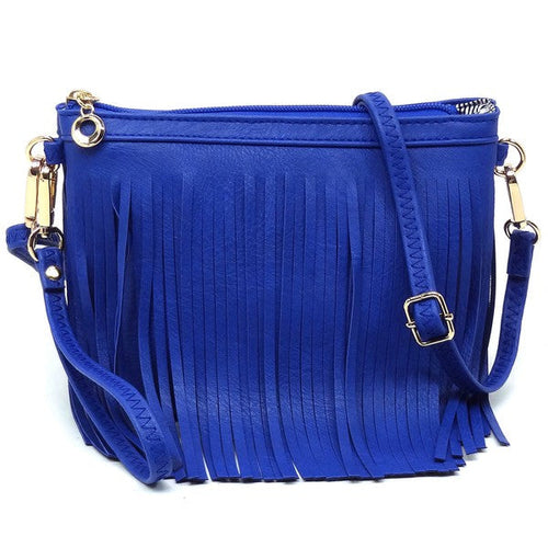 Western Fringe Clutch Cross Body Bag