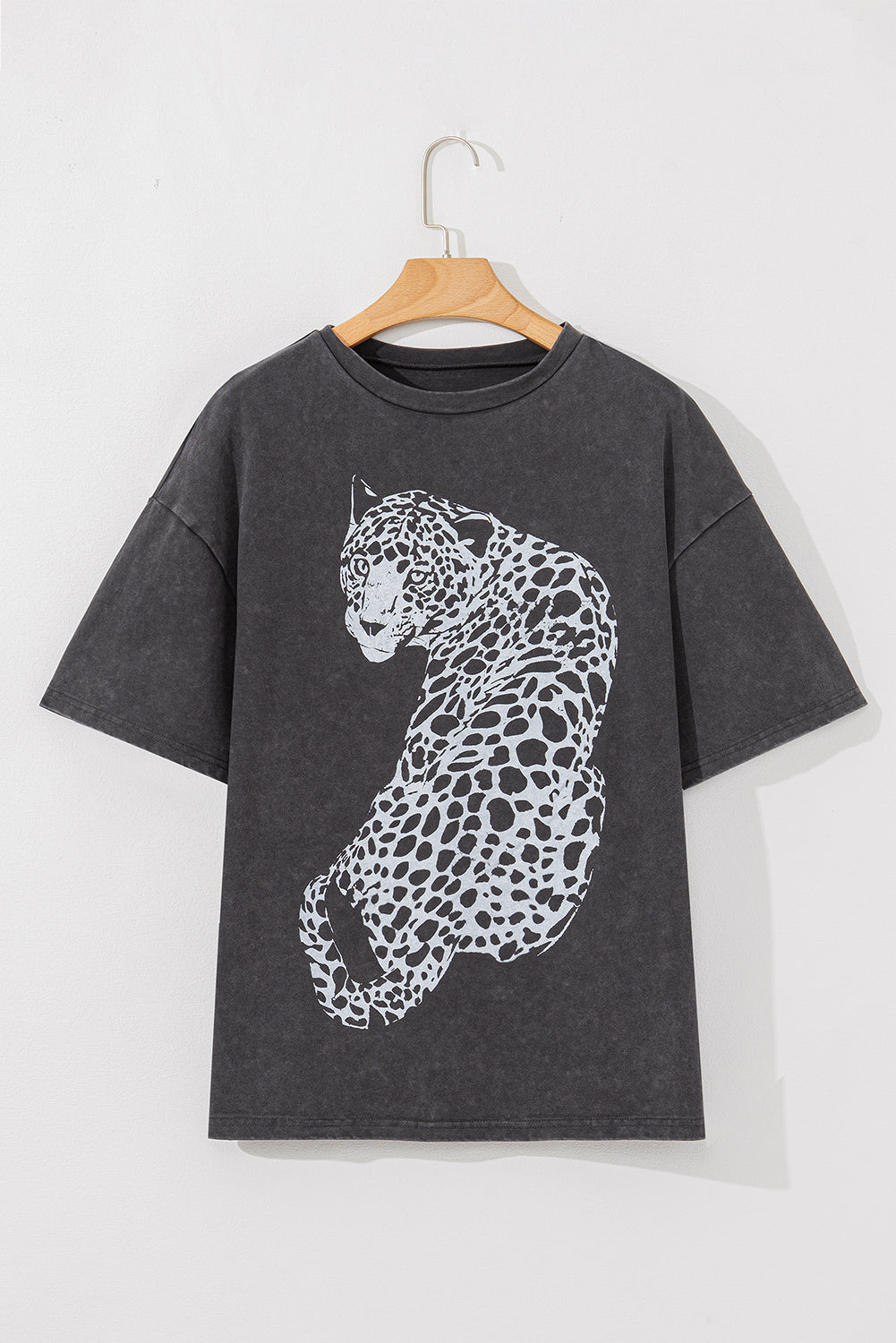 Cheetah Mineral Wash  T-Shirt