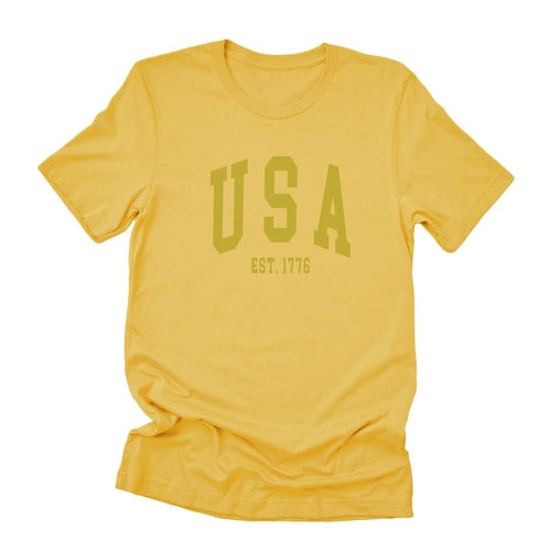 USA est 1776 - Short Sleeve T-Shirt