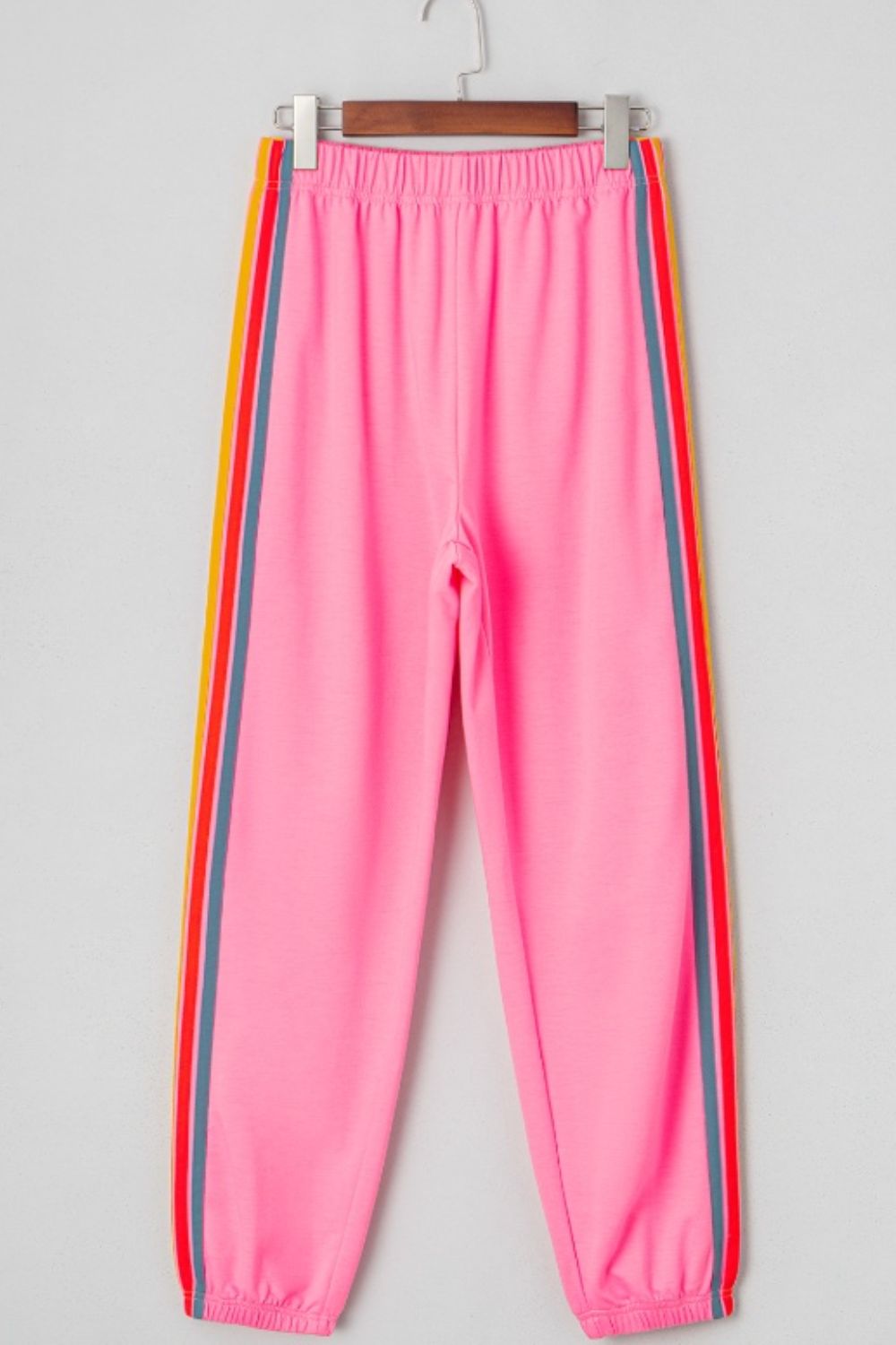 Contrast Striped Pants