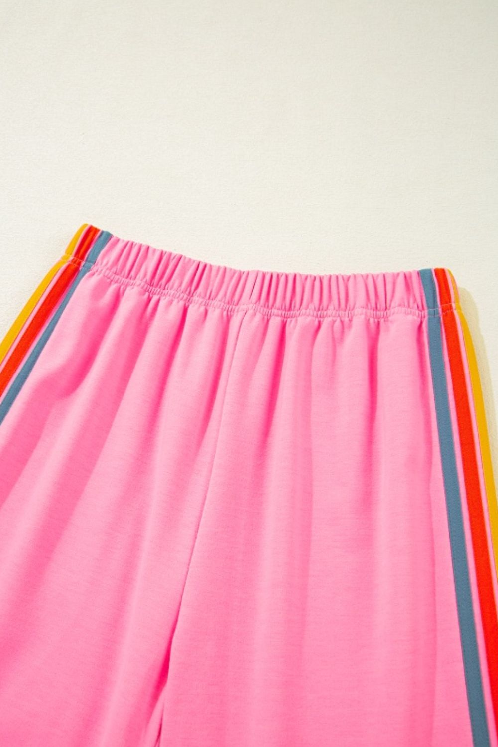 Contrast Striped Pants