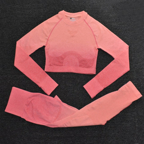 2 Piece Ombre Activewear Set